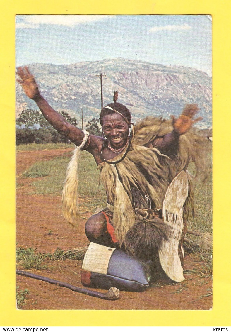 Postcard - Swaziland, National Costume    (V 33905) - Swaziland