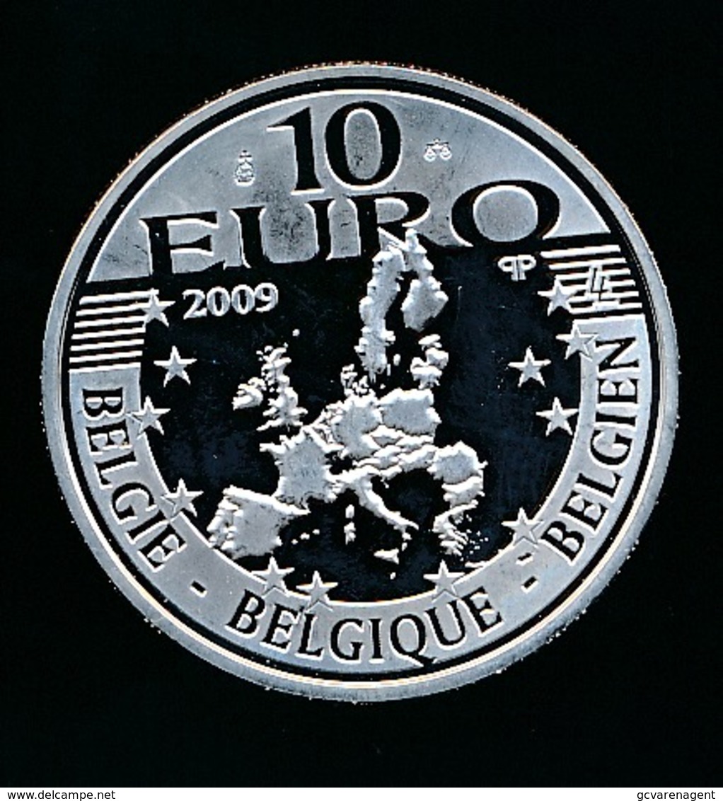 SILVER 10 EURO 2009  BELGIE - ERASMUS    LOOK 2 SCANS - Belgique