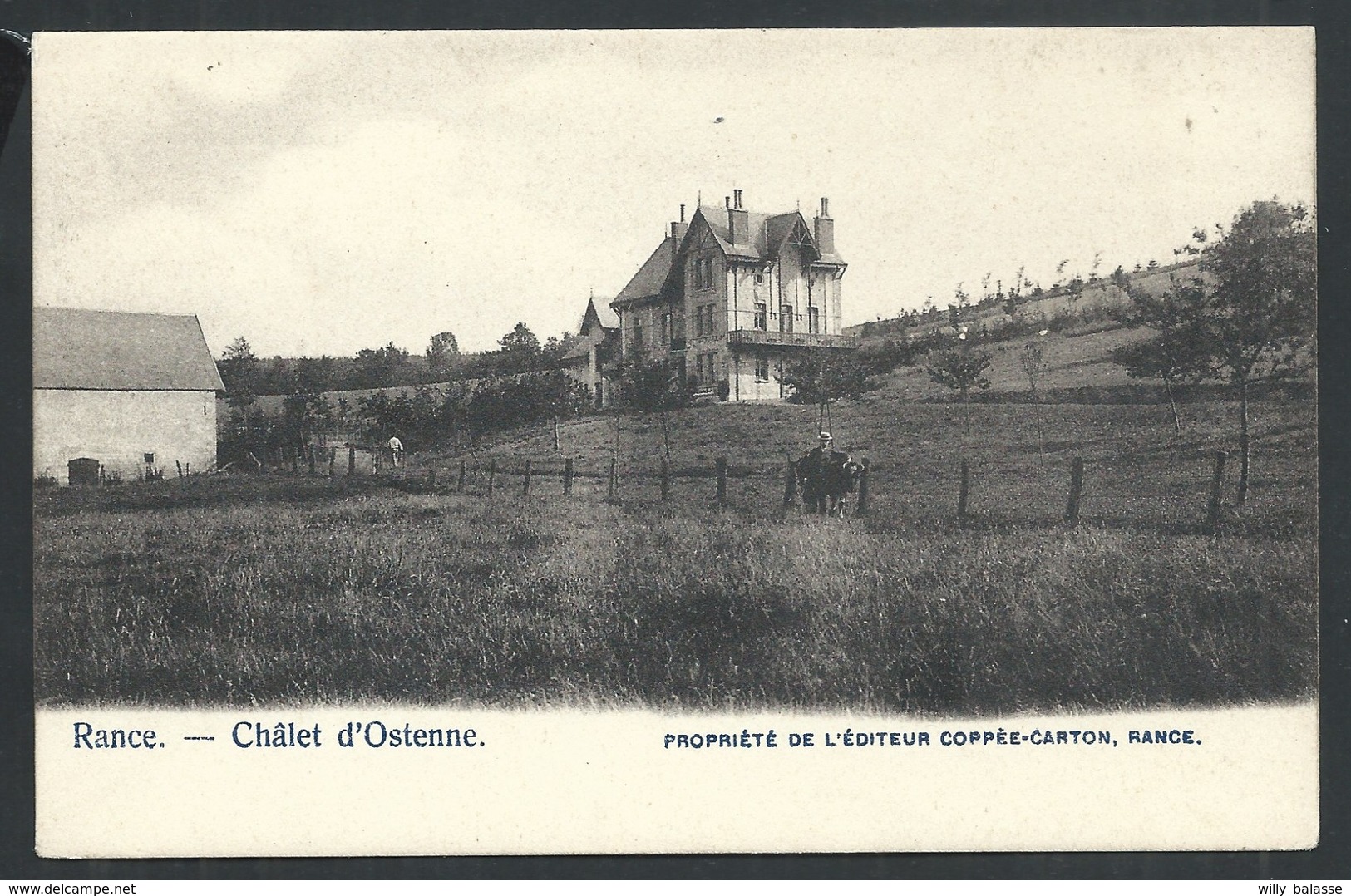 +++ CPA - RANCE - Châlet D' OSTENNE    // - Sivry-Rance