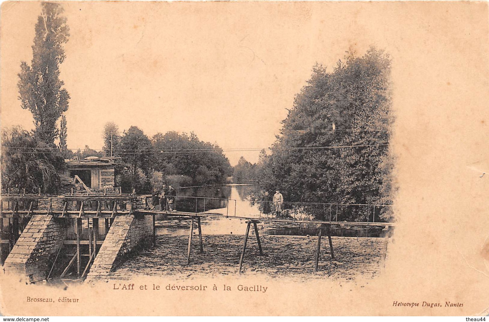 ¤¤  -   LA GACILLY    -  L'AFF Et Le Déversoir     -  ¤¤ - La Gacilly