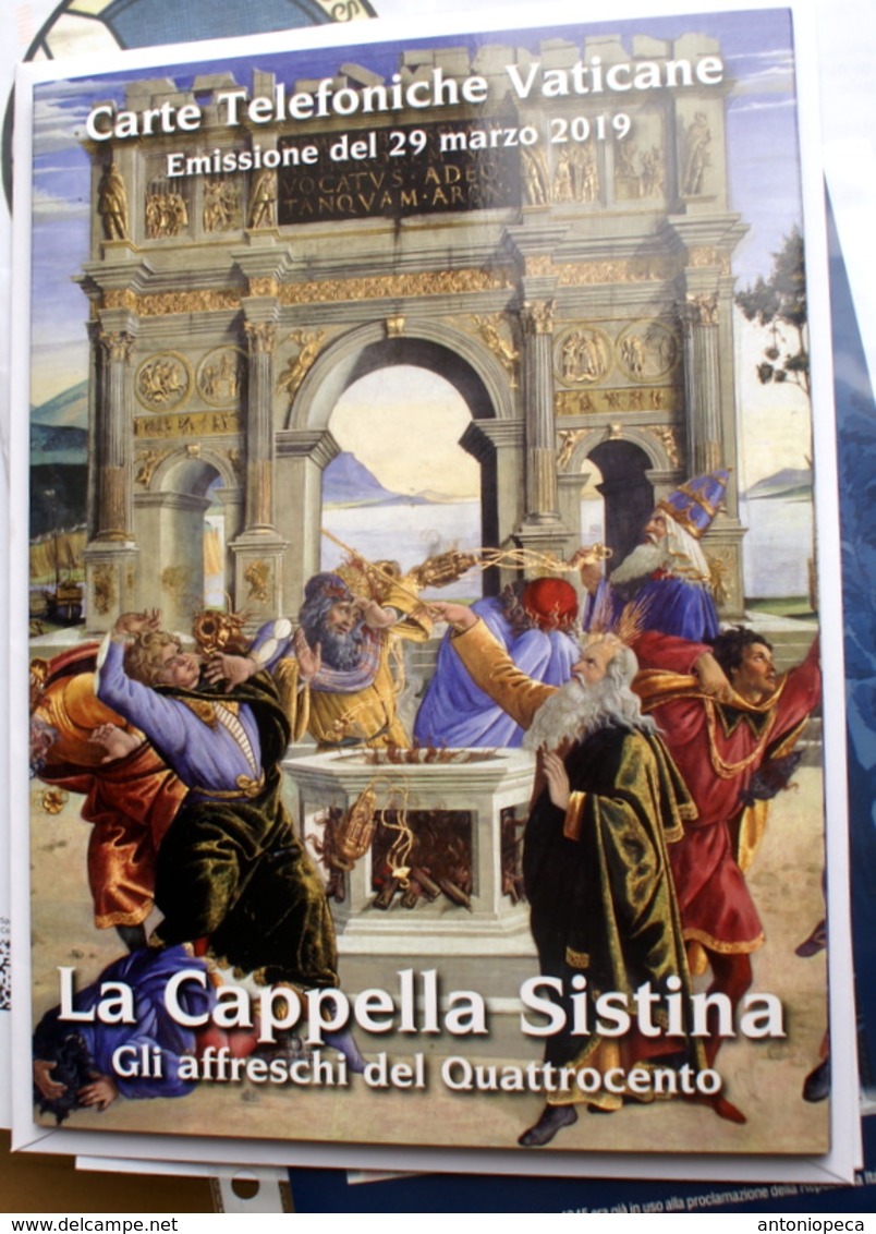 VATICAN 2019, "LA CAPPELLA SISTINA, GLI AFFRESCHI DEL 400" - Vaticano