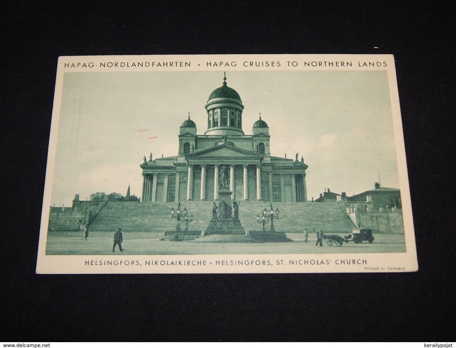 Germany 1934 Hamburg Ballinschiffe Cancellation Card__(L-26467) - Briefe U. Dokumente