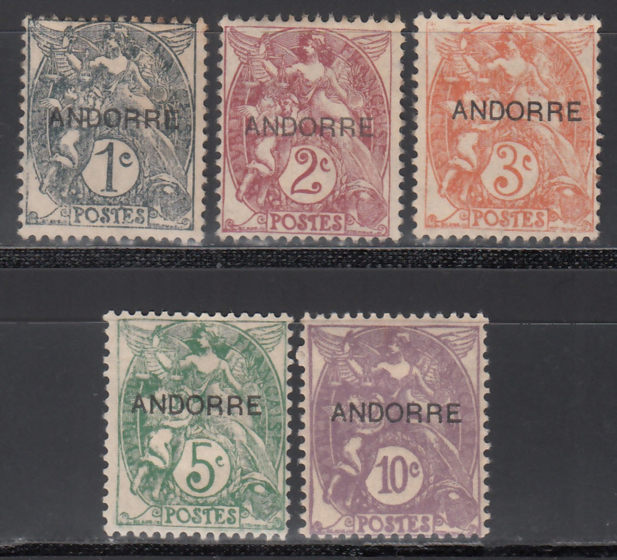 1938 Yvert Nº 1, 2, 3, 4, 5, 6, /*/ - Unused Stamps