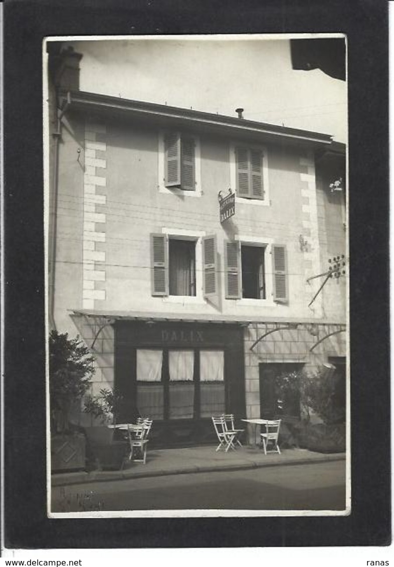 CPA Savoie 73 SAINT AVRE Carte Photo RPPC Commerce Shop - Other & Unclassified