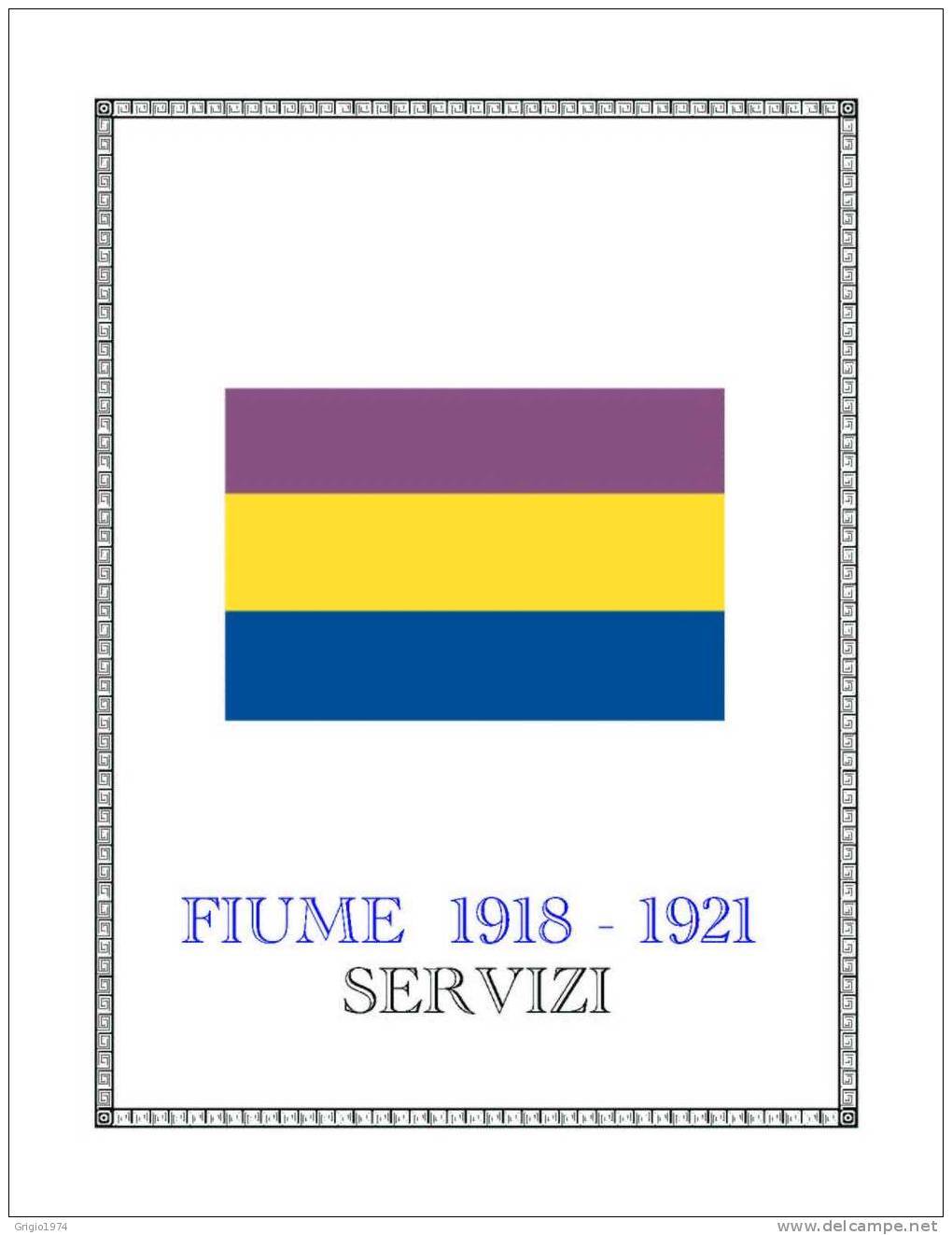 ALBUM IN PDF DI FIUME DAL 1918 AL 1924 - Collezioni (in Album)