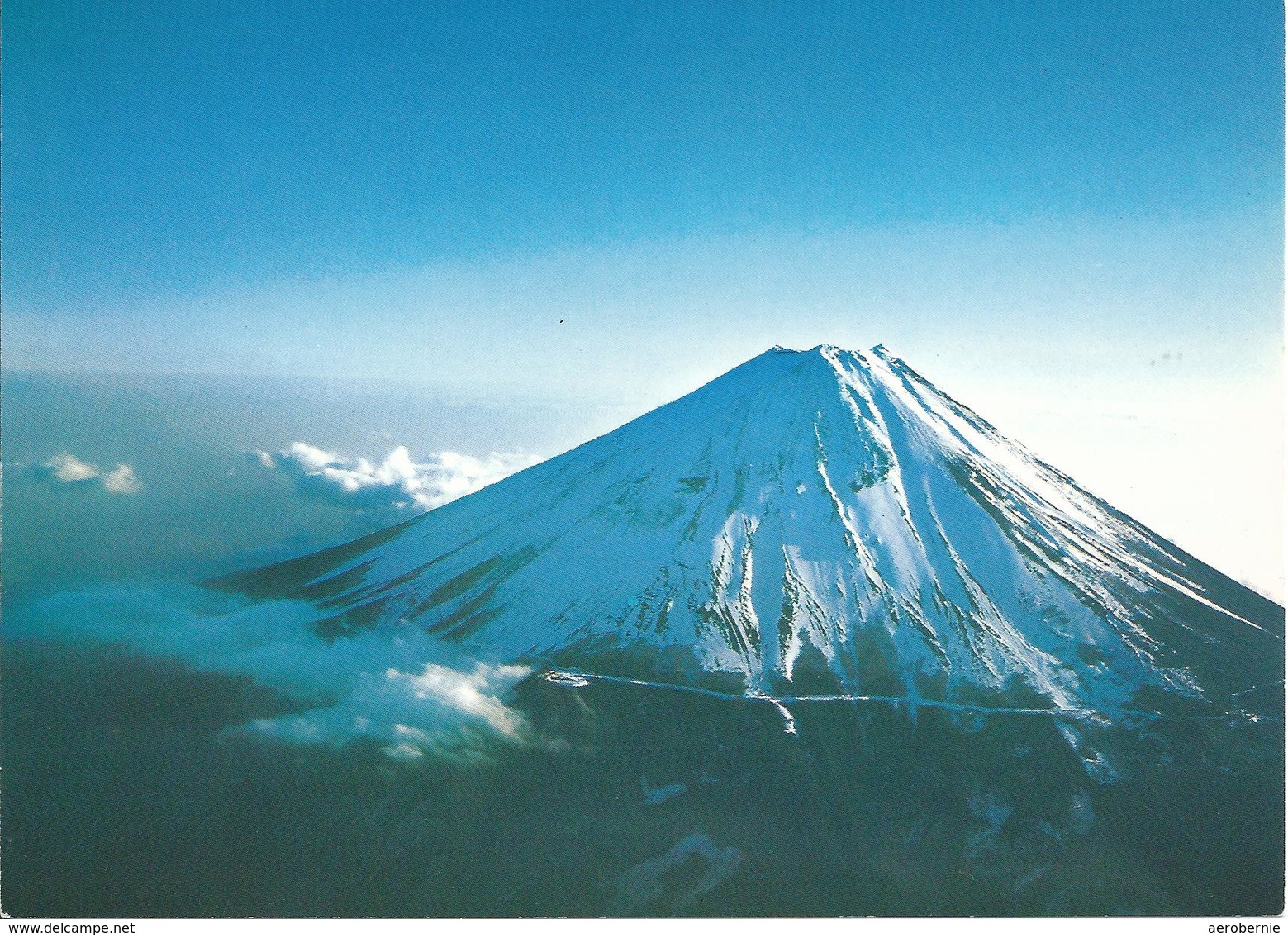 Werbekarte JAPAN AIRLINES - Mount Fuji (airline Issue) - Sonstige & Ohne Zuordnung