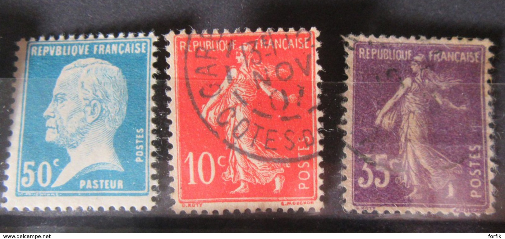 France - Lot De 48 Timbres Anciens Divers Et Variés Dont Blanc, Mouchon, Semeuse, Etc - Neufs Sur Charnière Et Oblitérés - Sammlungen