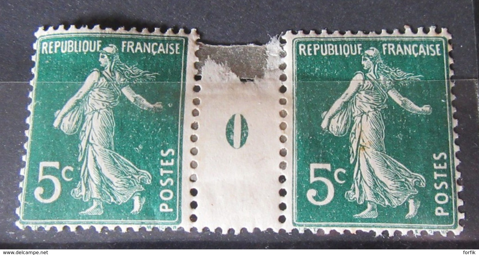 France - Lot De 48 Timbres Anciens Divers Et Variés Dont Blanc, Mouchon, Semeuse, Etc - Neufs Sur Charnière Et Oblitérés - Collections