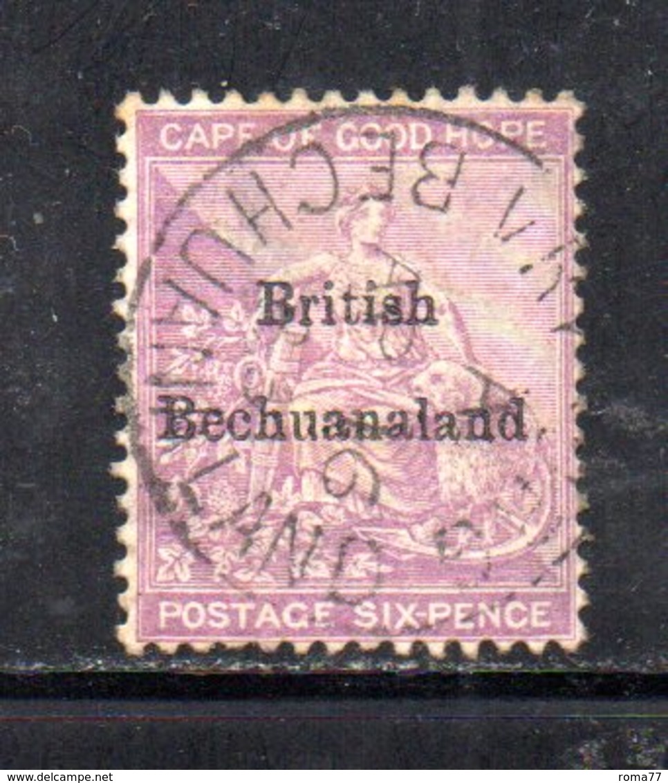 XP5020 - BECHUANALAND 1886  Yvert N. 5  Usato - 1885-1895 Colonie Britannique