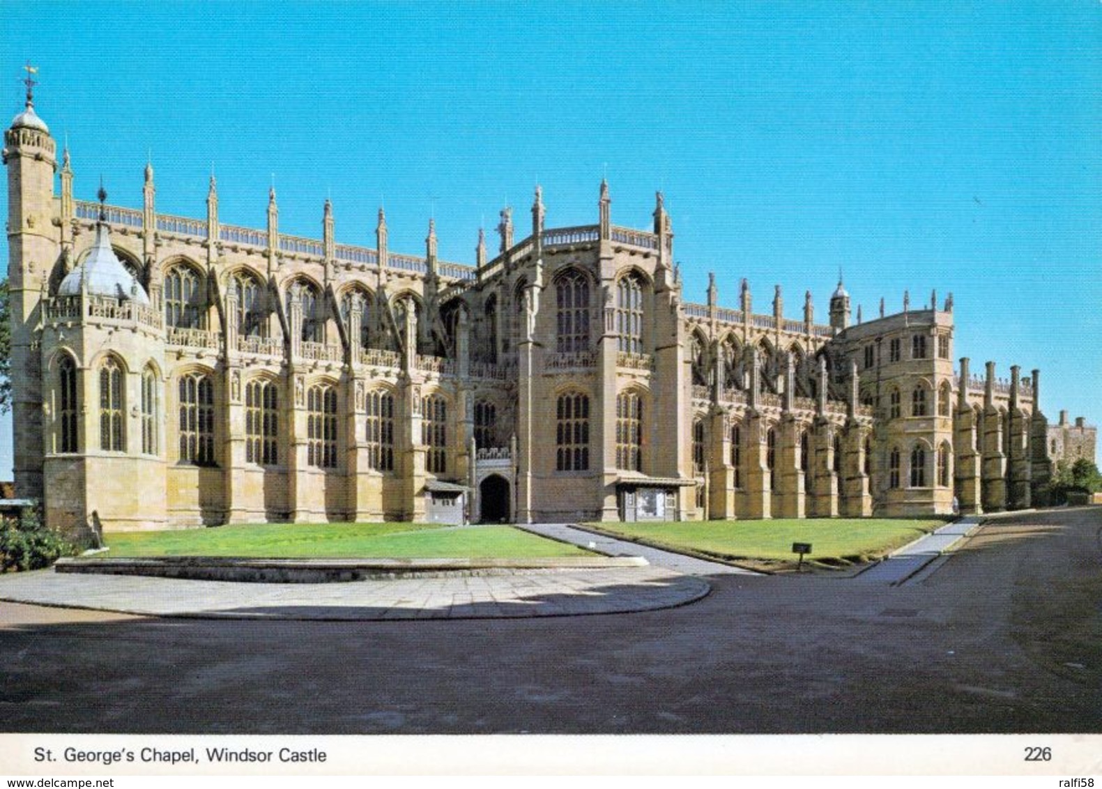 1 AK England * St. Georg's Chapel In Windsor Castle - Erbaut Im 15. Jahrhundert - Grafschaft Berkshire * - Windsor Castle