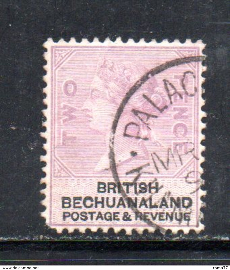 XP5026 - BECHUANALAND 1887  Yvert N. 12  Usato - 1885-1895 Kronenkolonie