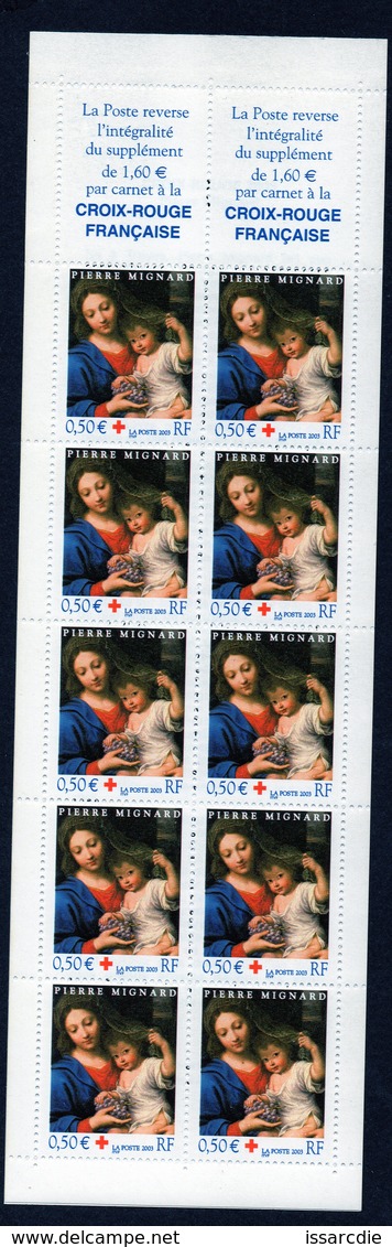 Carnet Croix Rouge " Pierre Mignard" Neuf ** - Red Cross