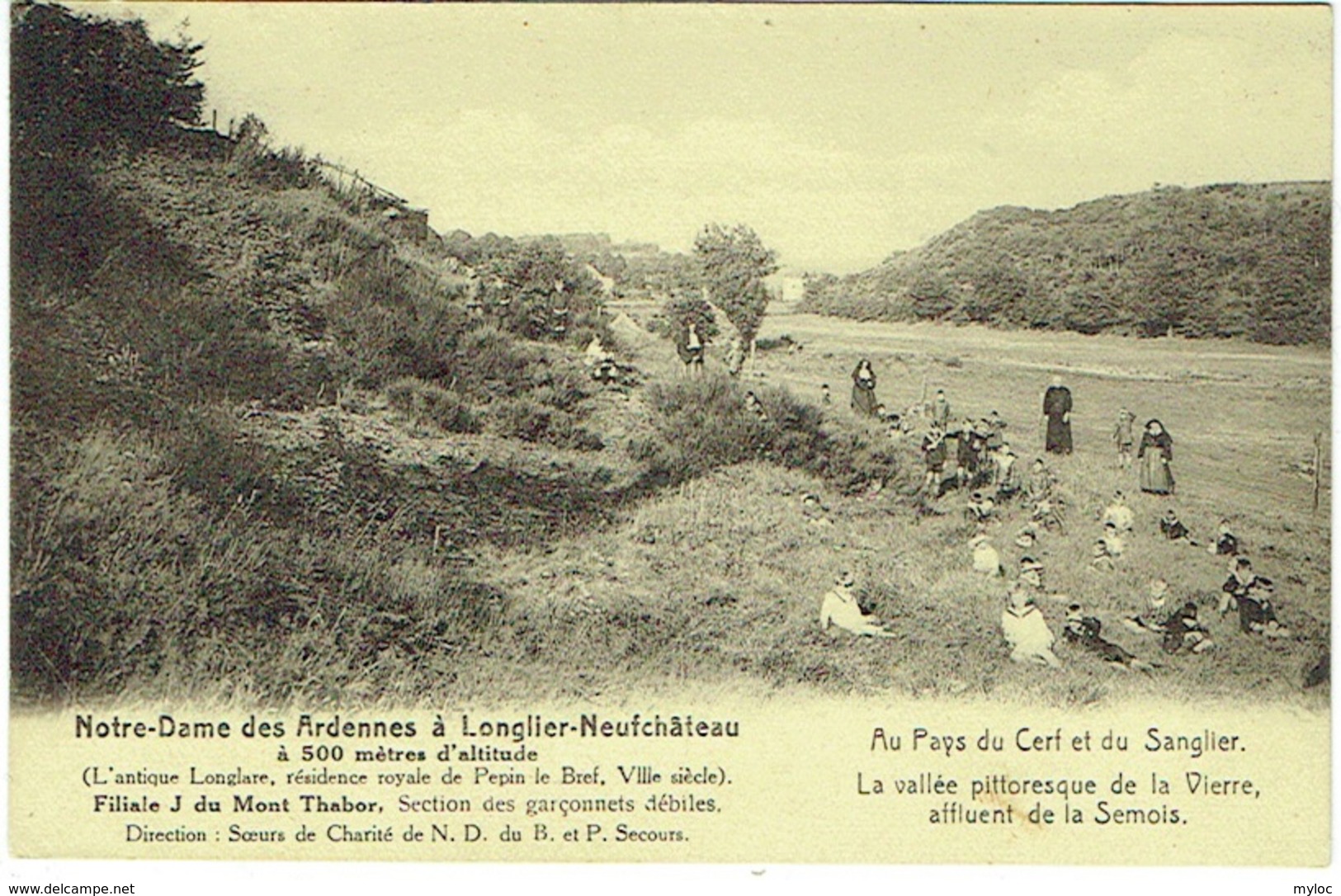 Longlier - Neufchâteau. Notre Dame Des Ardennes. Au Pays Du Cerf Et Du Sanglier. - Neufchâteau