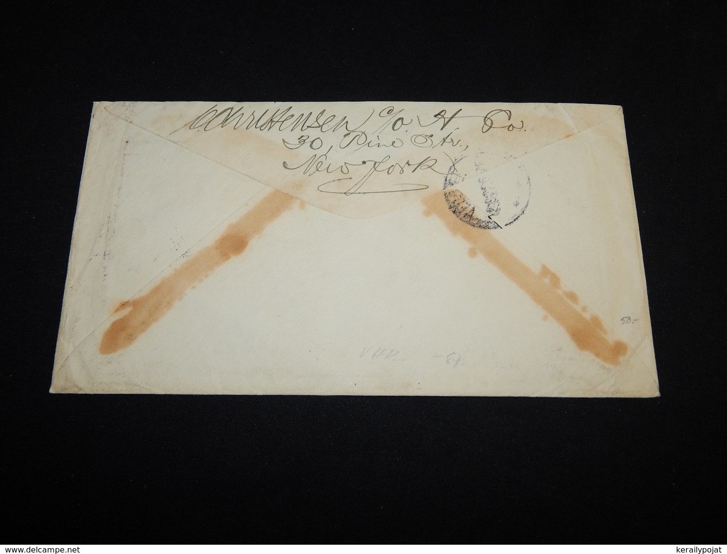 USA 1922 New York S/S Homeric Ship Mail Cover To Denmark__(L-27137) - Lettres & Documents