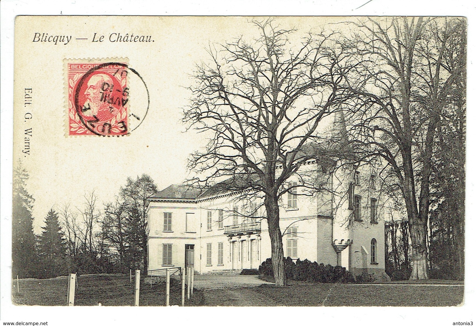 Blicquy ( Leuze-en-Hainaut ) Le Château. **** - Leuze-en-Hainaut