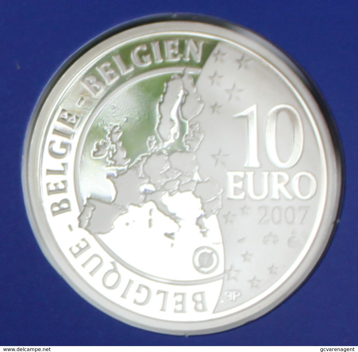 BELGIE 10 EURO 2007  ZLVER  QUALITY PROOF  PRINCES ELIZABETH  - ZIE AFBEELDINGEN   : HALVE KARTON - Belgique