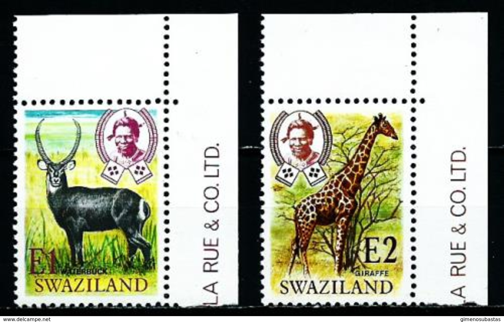 Swaziland Nº 219/20 Nuevo - Swaziland (1968-...)