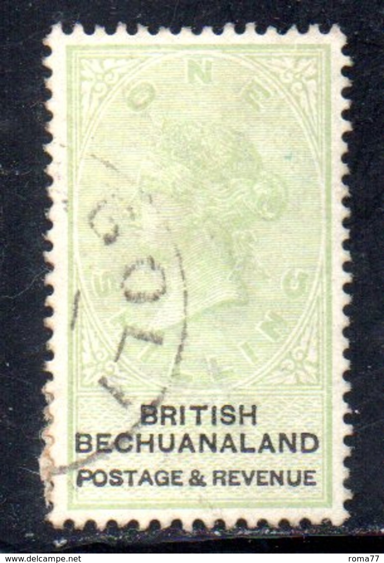 XP5028 - BECHUANALAND 1887  Yvert N. 16  Usato - 1885-1895 Colonia Britannica