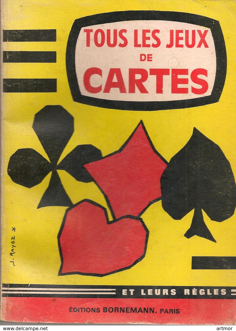 TOUS LES JEUX DE SOCIETE ET LEURS REGLES - EDITIONS BORNEMANN -1974 - Palour Games
