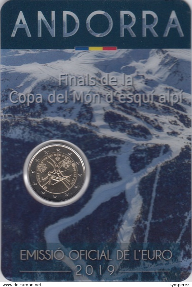 Moneda 2€ 2019 Andorra "Esqui" - Andorra