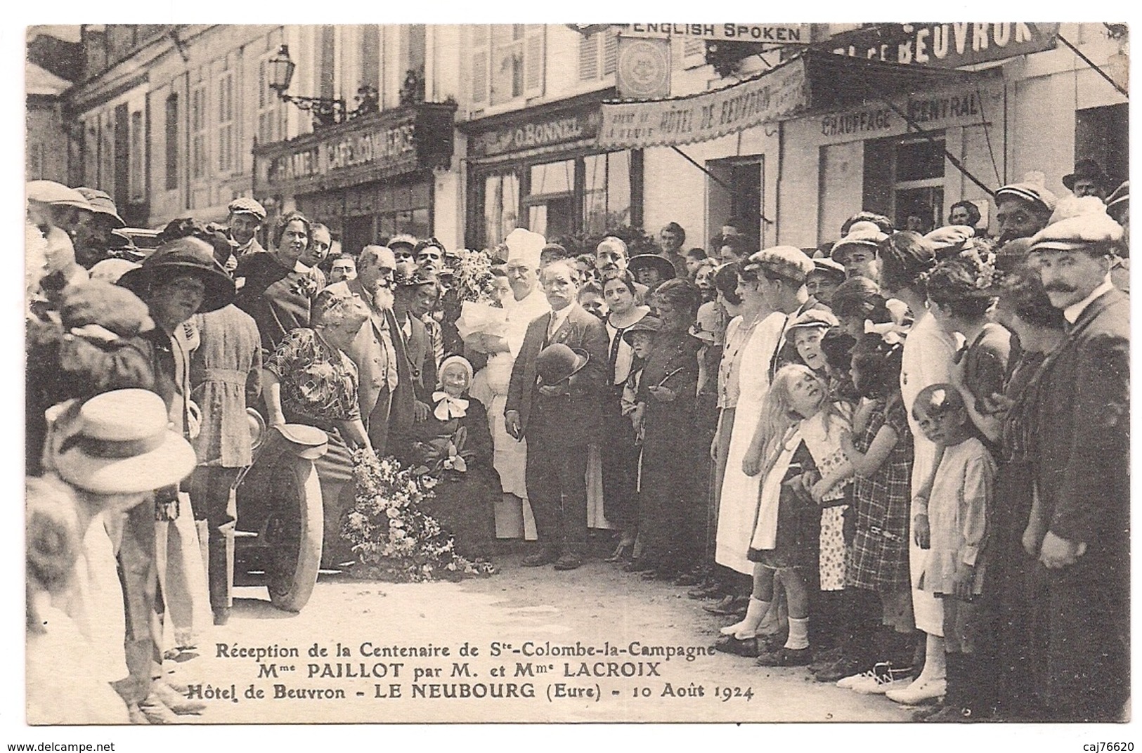 Réception De La  Centenaire De Ste-colombe-la-campagne,hotel De Beuvron,le Neubourg - Le Neubourg