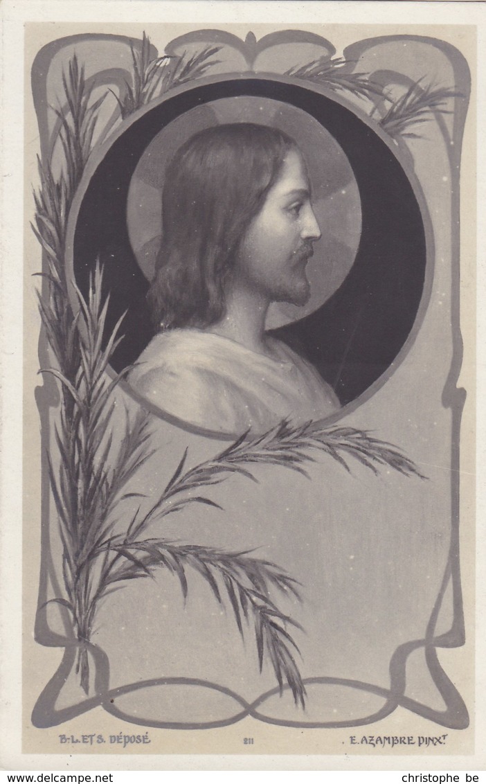 Litho Art Nouveau B.L. Et S Déposé,  E Azambre Jesus (pk58461) - Saints