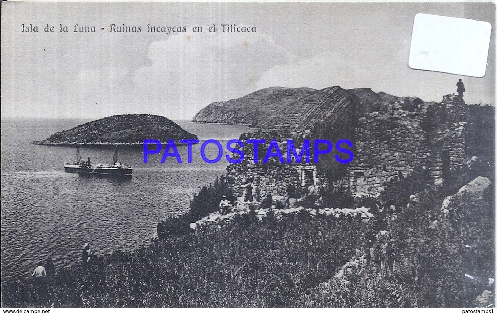 109862 BOLIVIA TITICACA RUINAS INCAYCAS ISLA DE LA LUNA POSTAL POSTCARD - Bolivien