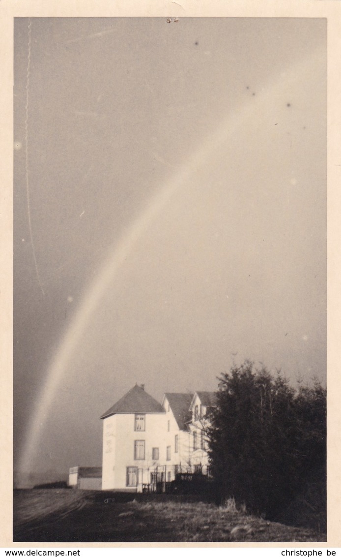 Fotokaart, Carte Photo, Huis Onder Regenboog, Maison Et Arc De Soleil (pk58477) - Photographie