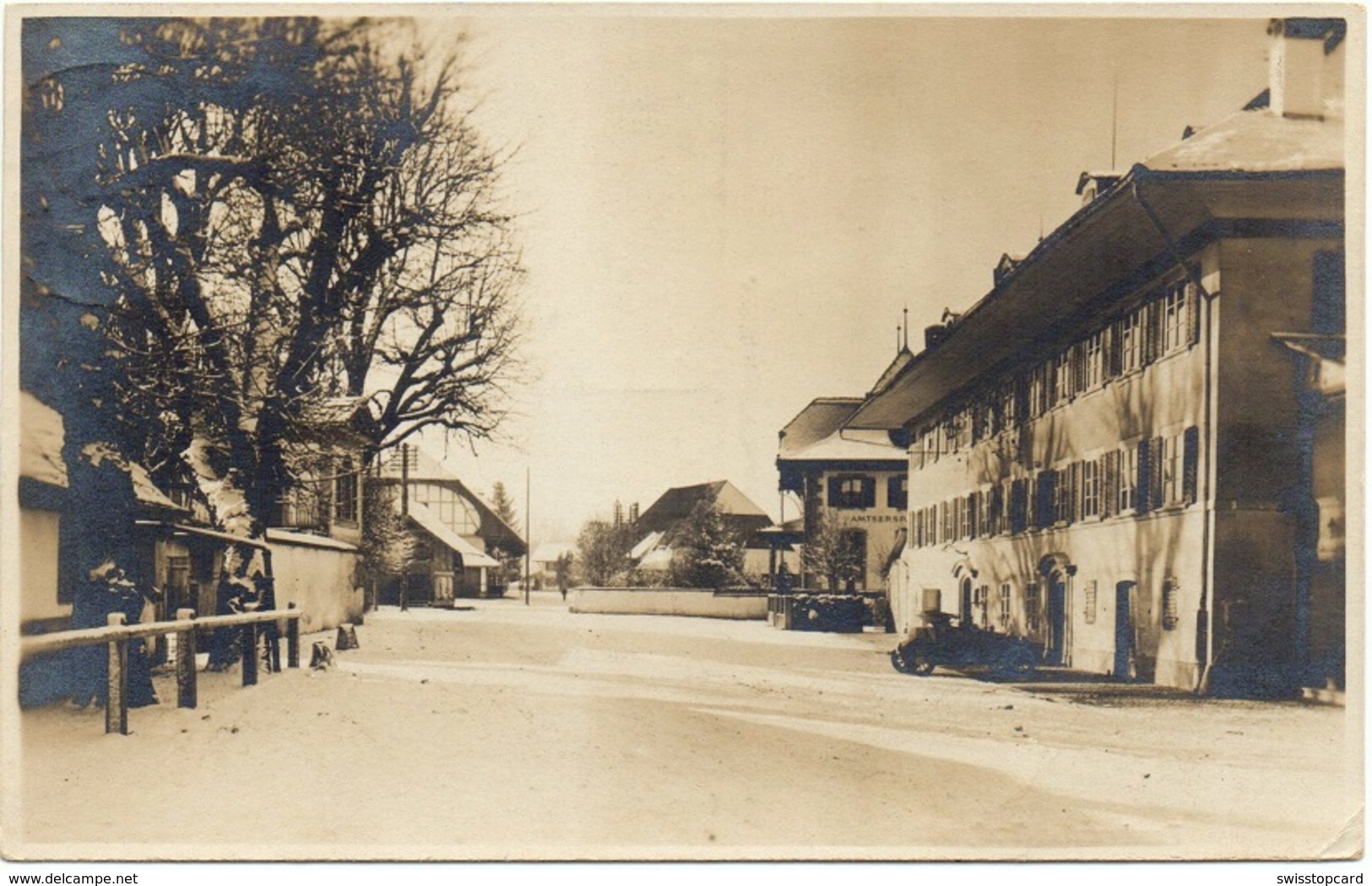 FRAUBRUNNEN Bei Burgdorf Dorfpartie - Fraubrunnen