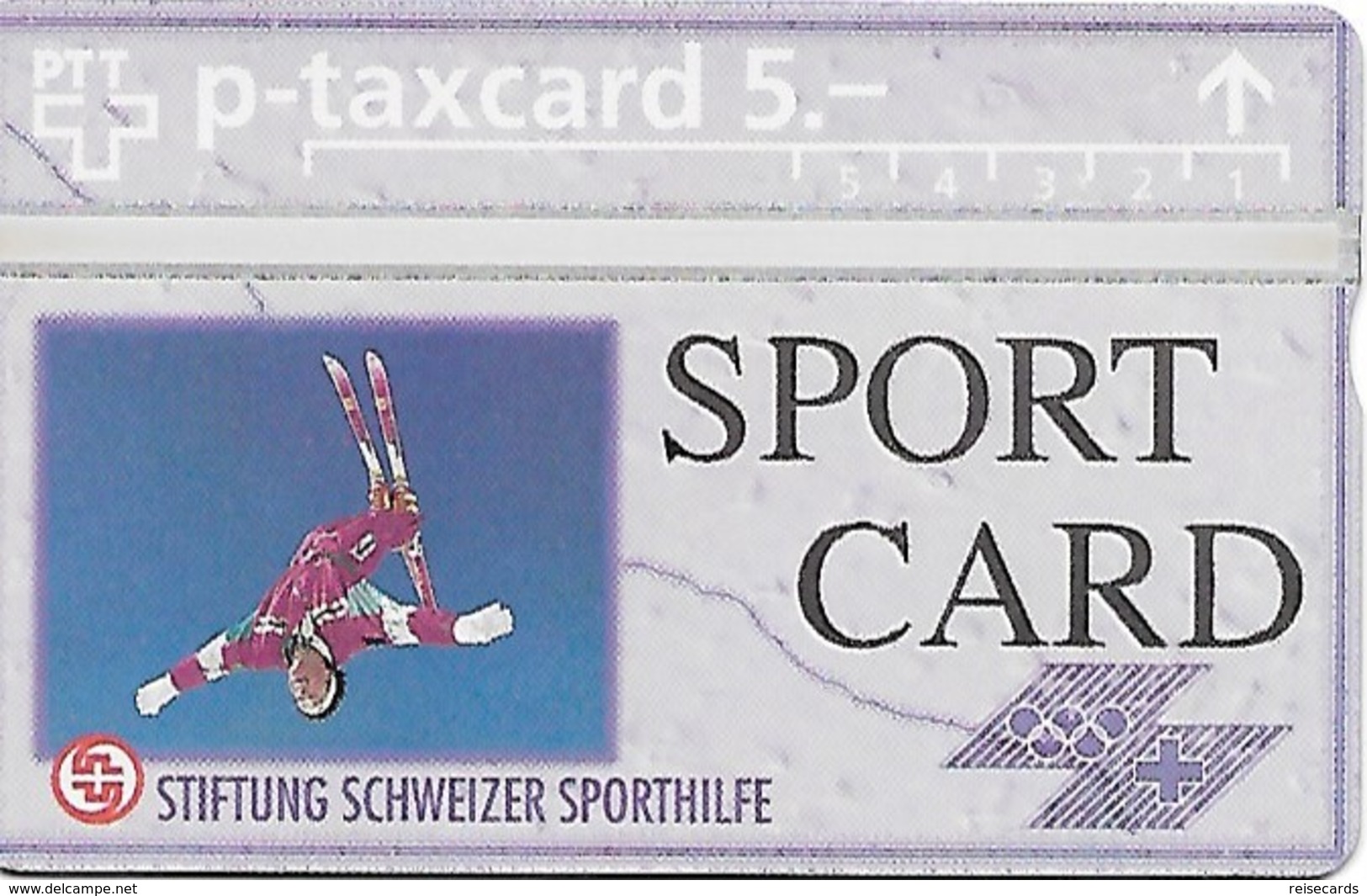 PTT-p: KP-93/56J 405L Stiftung Schweizer Sporthilfe - Sportcard Skiakrobatik - Schweiz