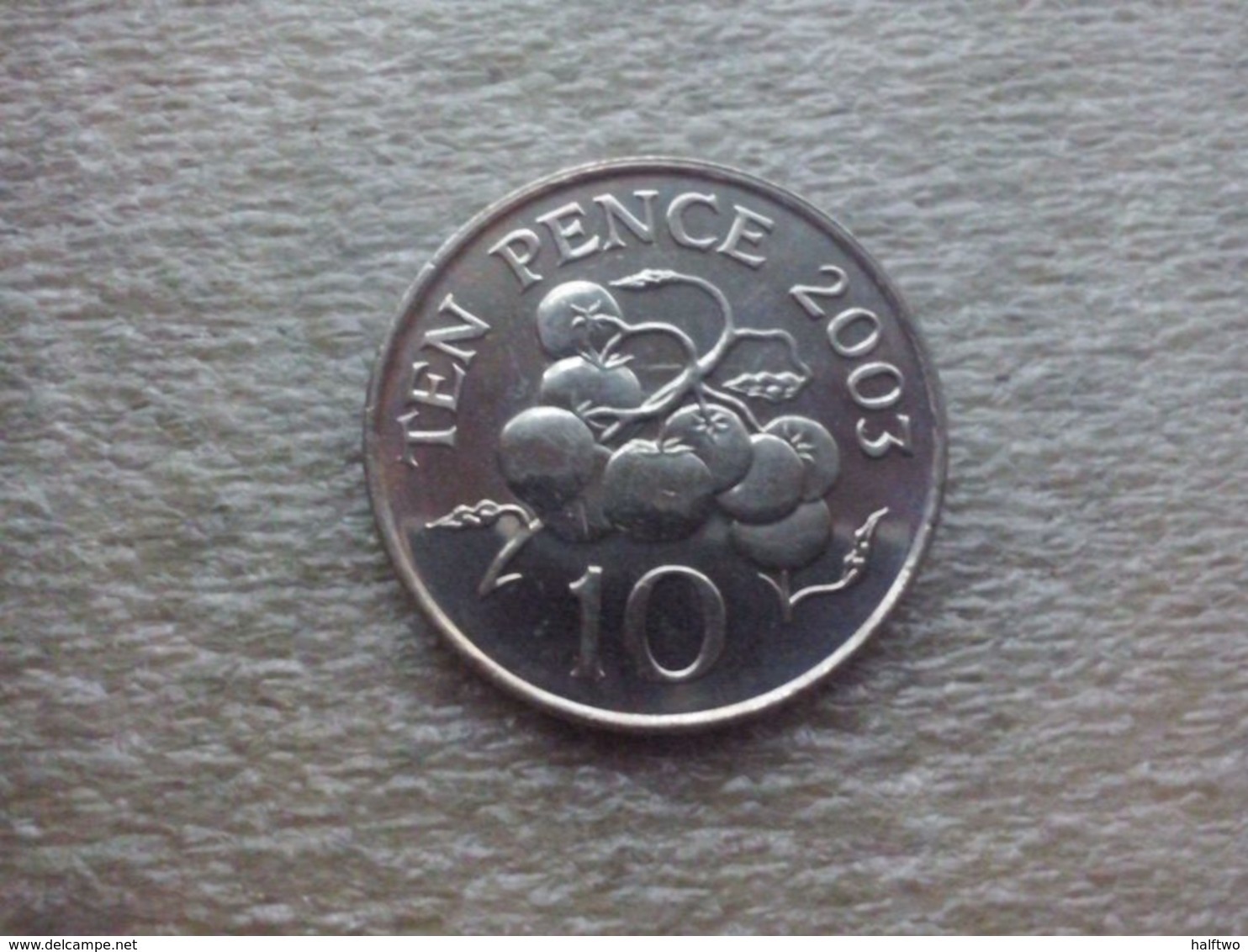 Guernsey  10  Pence    2003   UNC - Guernsey