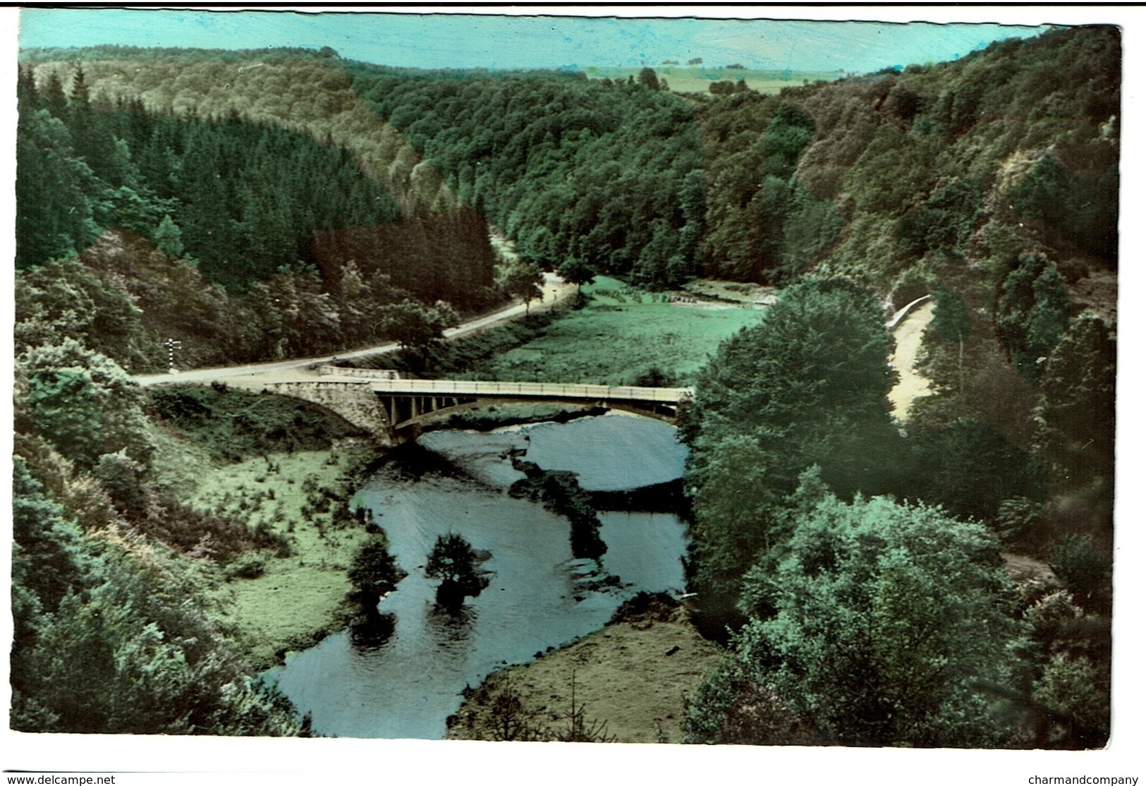 Houffalize - Le Pont De Rensiwez - Circulée - Edit. Lander Eupen -  2 Scans - Houffalize