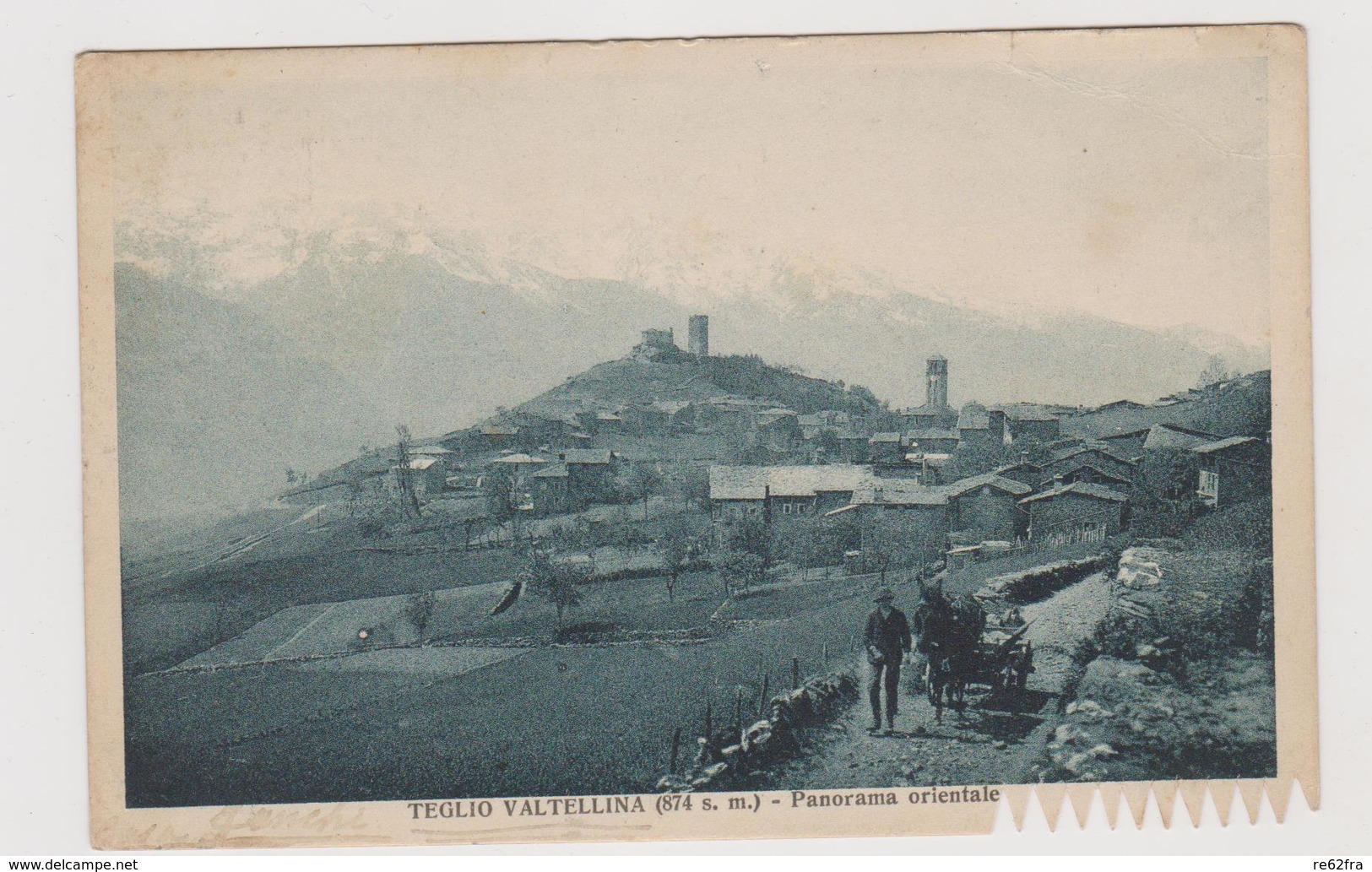 TEGLIO  VALTELLINA  (SO)  - F.p. -  Anni '1920 - Sondrio