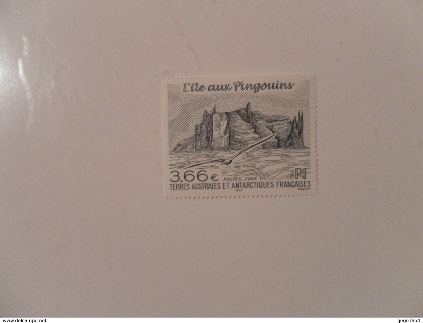 TAAF YT 363 L'ILE AUX PINGOUINS** - Unused Stamps