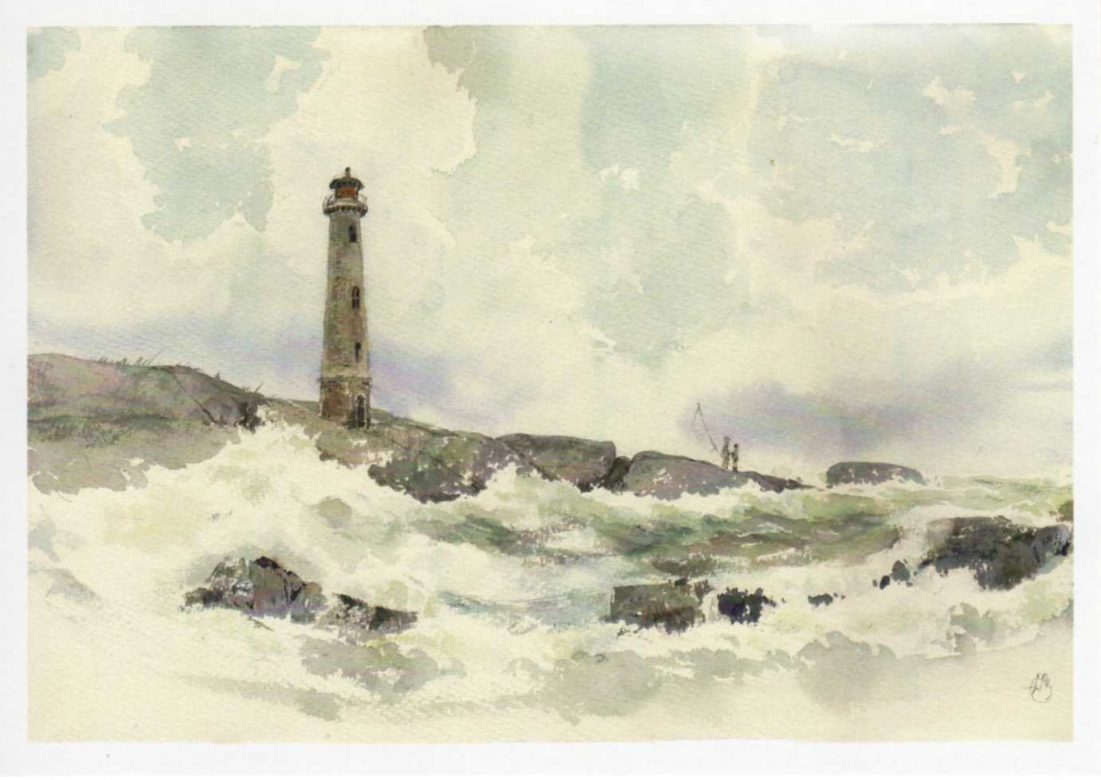 Lighthouses of the North of Russia, set of postcards.