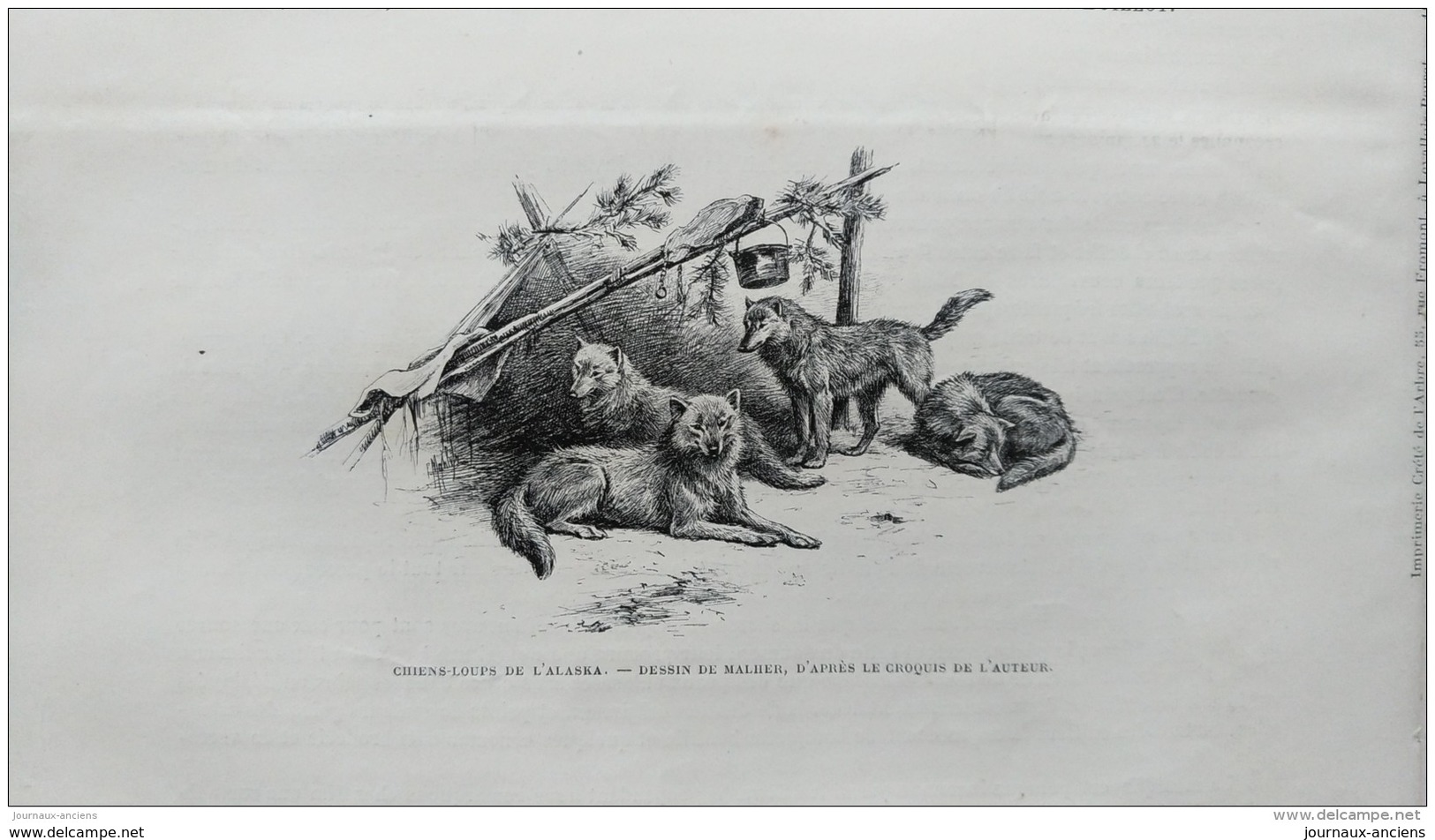 1899 MINES D'OR DU KLONDYKE - DE PARIS AU LAC BENNETT - FORTY MILE CITY - PEPITES DU KLONDYKE - CONVOI DE MINEURS