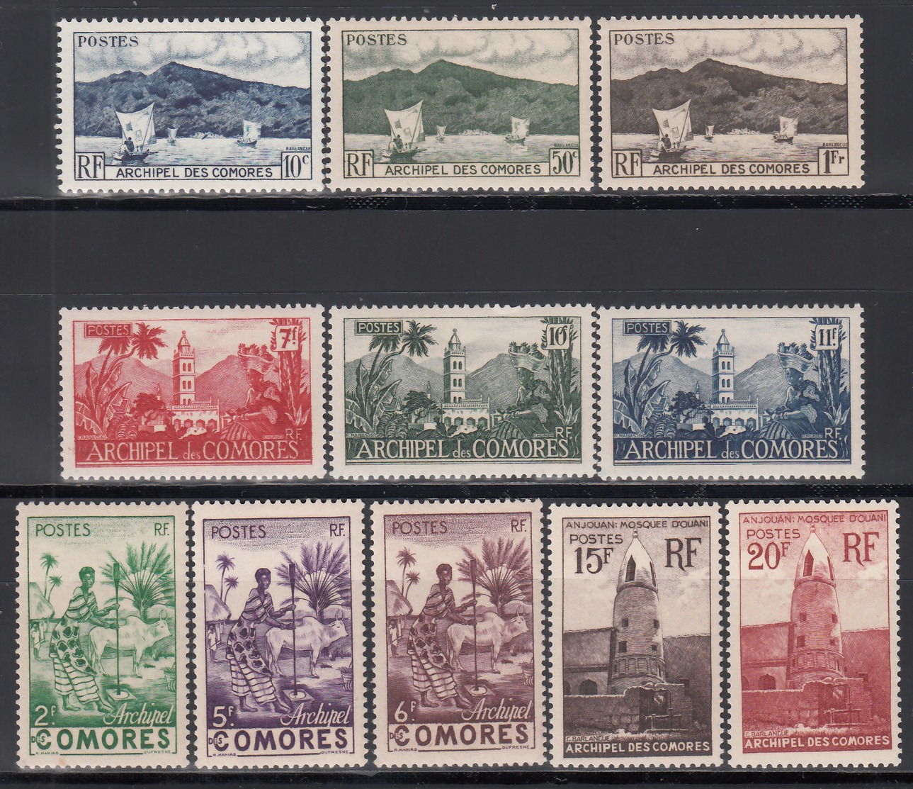 1950-52 Yvert Nº 1 / 20  /*/, - Nuevos