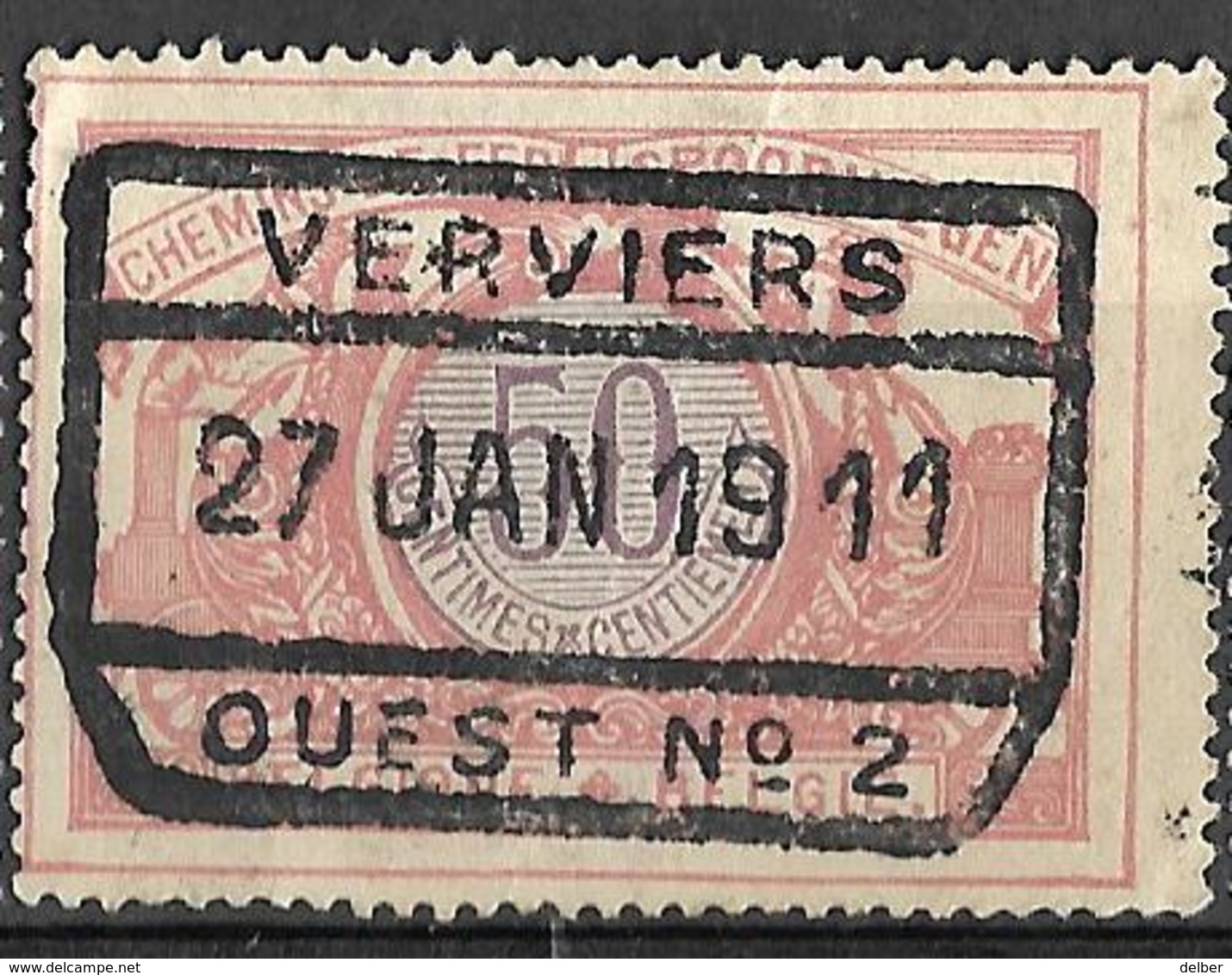 9S-702: N°TR 35: VERVIERS//OUEST N°2 - Other & Unclassified