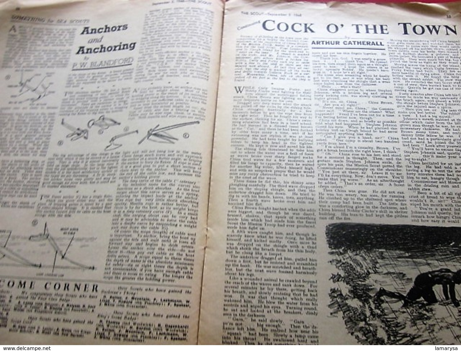 09/1948--THE SCOUT FOUNDED LORD BADEN-POWELL-OFFICIAL-ORGAN-BOY-SCOUT-SCOUTING-SCOUTISME-JAMBOREE-SCRAPBOOK-ADVERTISSING - Pfadfinder-Bewegung