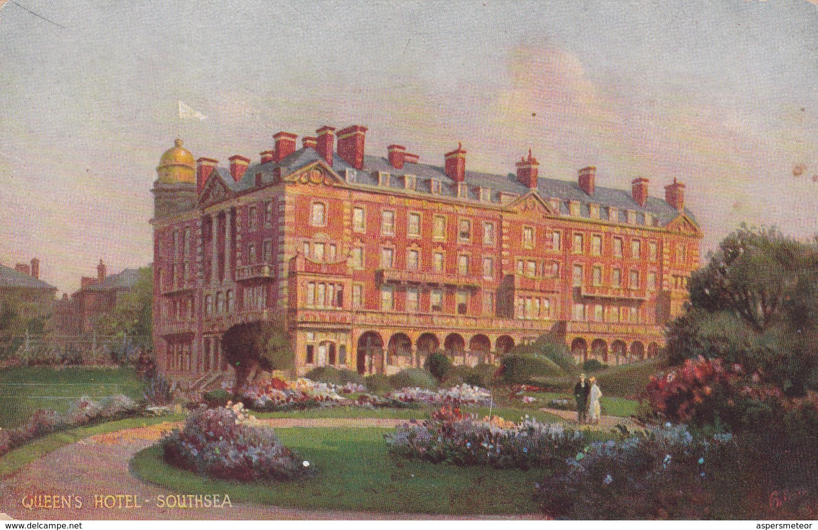 QUEEN'S HOTEL. SOUTHSEA. RAPHAEL TUCK & SONS. CPA CIRCA 1900s - BLEUP - Autres & Non Classés