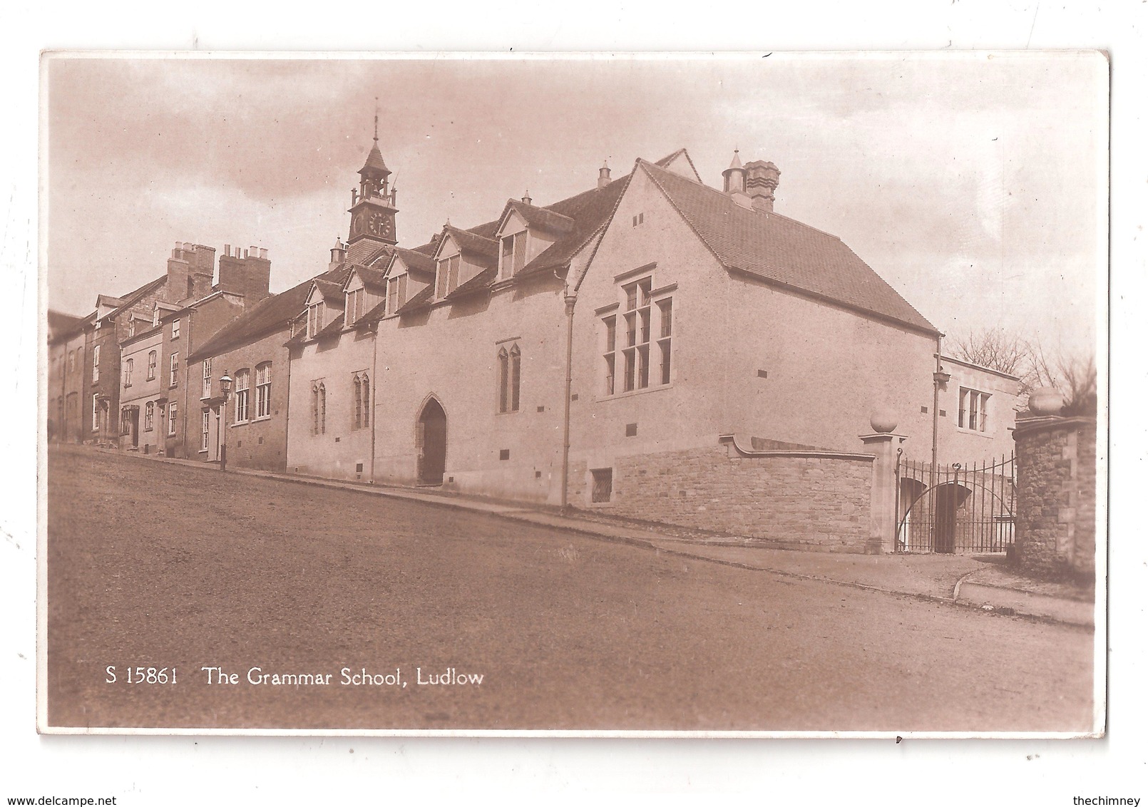 RP THE GRAMMAR SCHOOL LUDLOW SHROPSHIRE UNUSED KINGSWAY - Shropshire