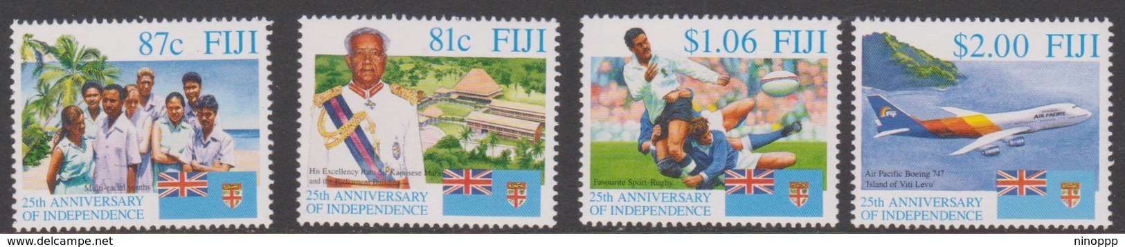 Fiji SG 930-933 1995 25th Anniversary Of Independence, Mint Never Hinged - Fiji (1970-...)