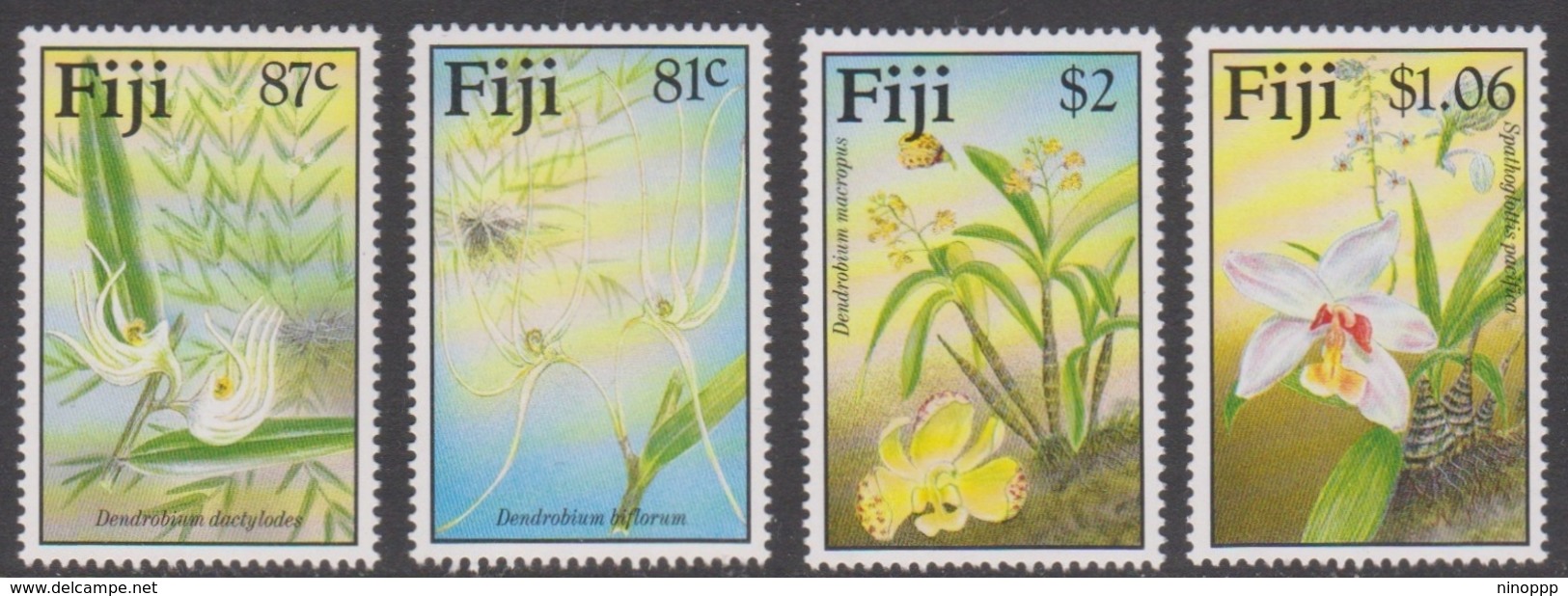 Fiji SG 977-980 1997 Orchids, Mint Never Hinged - Fiji (1970-...)