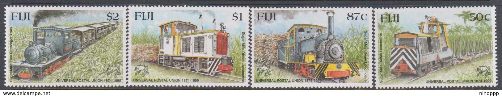 Fiji SG 1064-1067 1999 Sugar Trains, Mint Never Hinged - Fiji (1970-...)