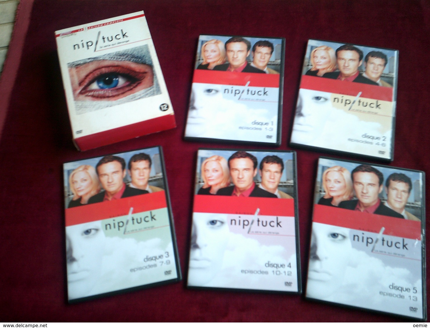 NIP / TUCK  LA SAISON 1 COMPLETE      (   5  DVD  ) - TV-Reeksen En Programma's