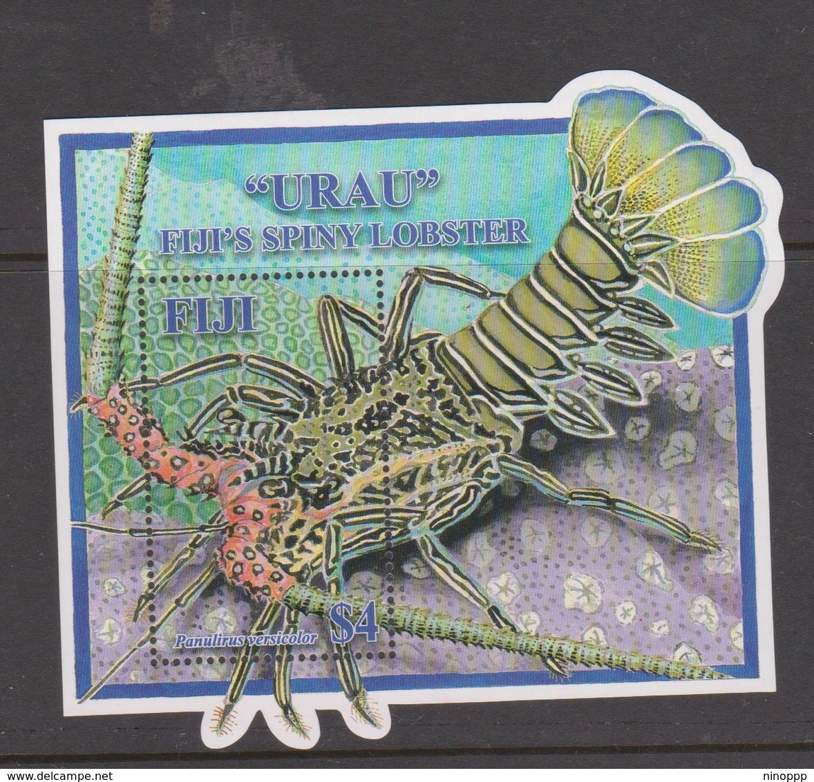 Fiji SG MS 1398 2008 Spiny Lobster ,Miniature Sheet,mint Never Hinged - Fiji (1970-...)