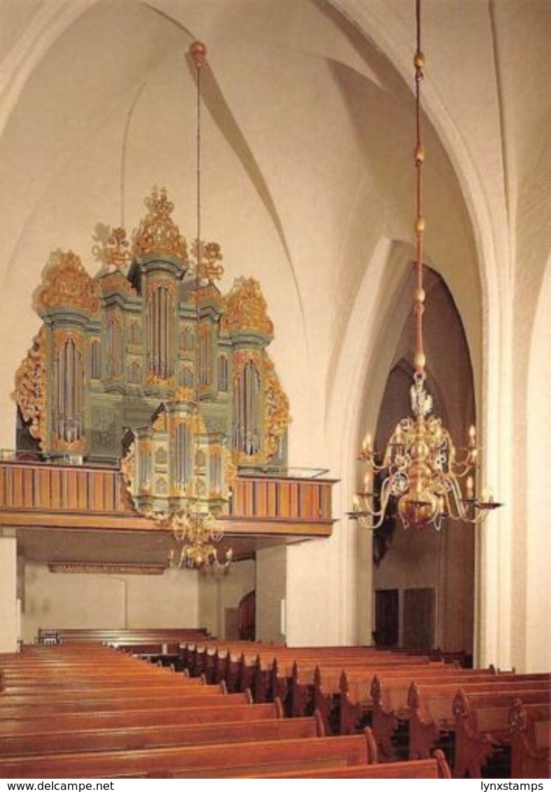 Flensburg St. Marienkirche, Inneres Nach Westen Mit Prospekt Der Marcussen-Orgel - Autres & Non Classés