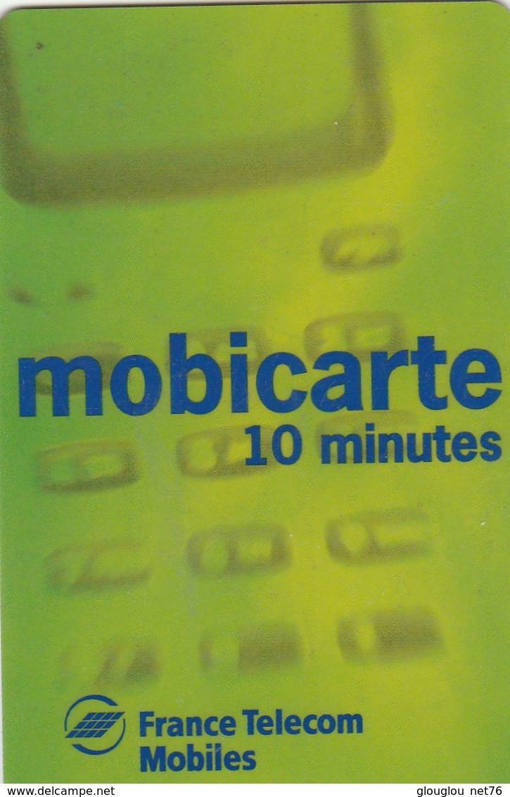 MOBICARTE  10 MINUTES - Mobicartes (recharges)