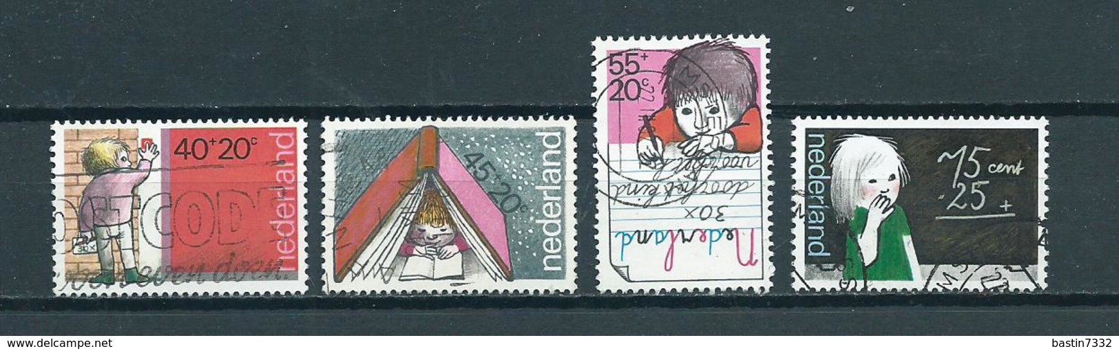 1978 Netherlands Complete Set Child Welfare Used/gebruikt/oblitere - Gebruikt