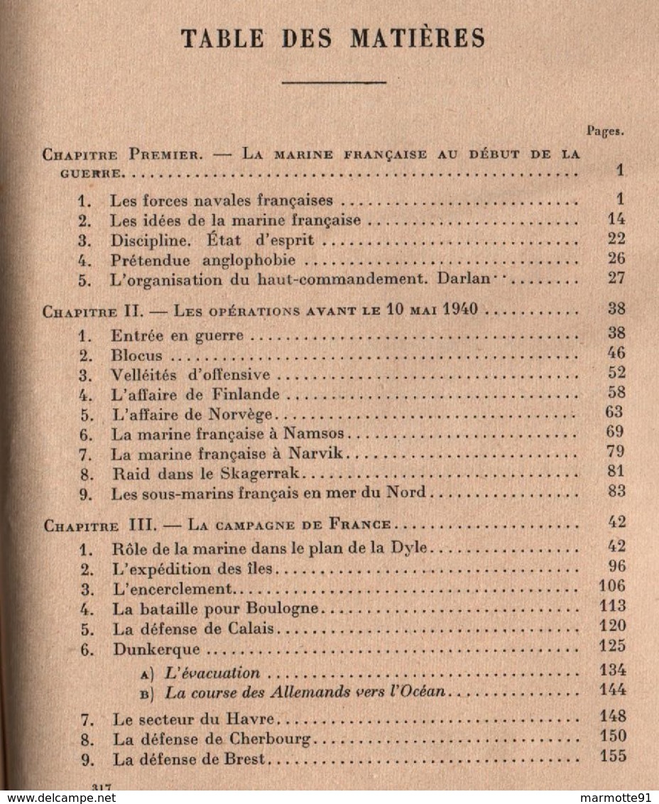 MARINE FRANCAISE PENDANT CAMPAGNE 1939 1940 FLOTTE GUERRE NORVEGE DUNKERQUE BRETAGNE MEDITERRANEE - Bateaux
